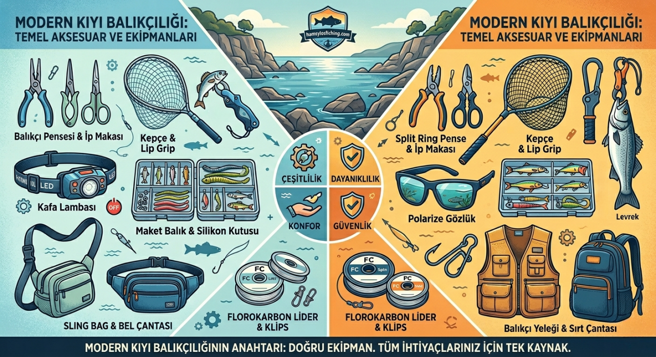 LRF ve Spin Avında Hayat Kurtaran Aksesuarlar ve Tamamlayıcı Ekipmanlar