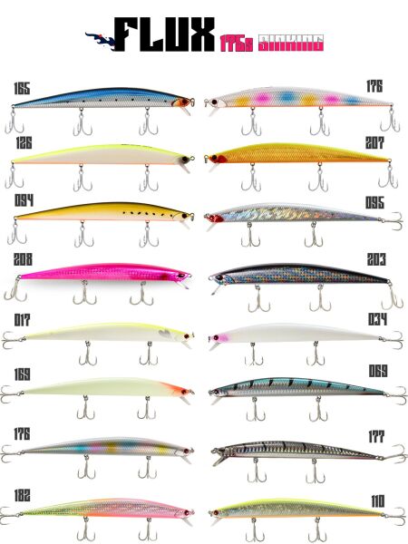 Fujin Flux 175mm 29gr Sinking Maket Balık