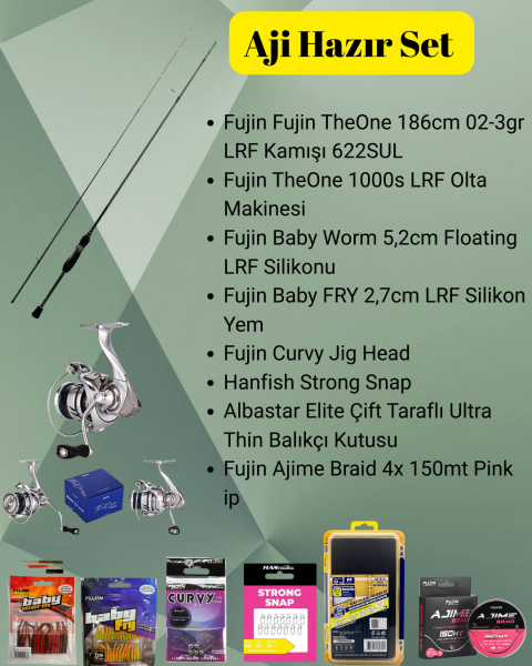 Aji Hazır Olta Seti
