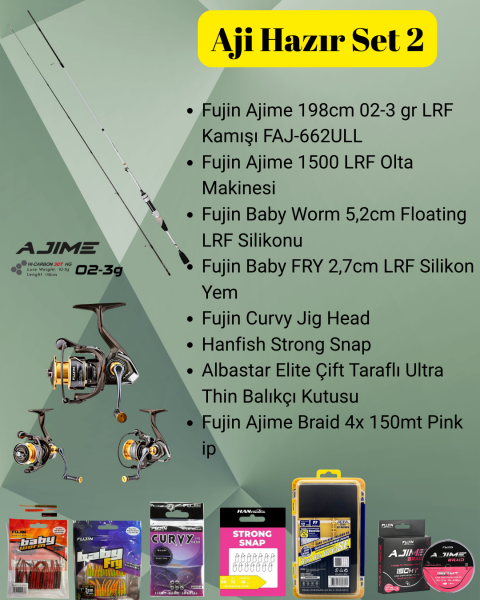 Aji Hazır Olta Seti 2