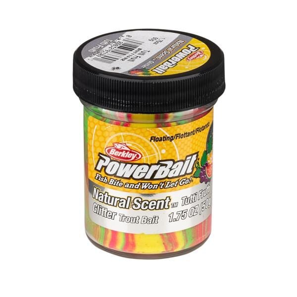 Berkley Power Bait Natural Scent Glitter – Tutti Frutti  (Karışık Meyveli)