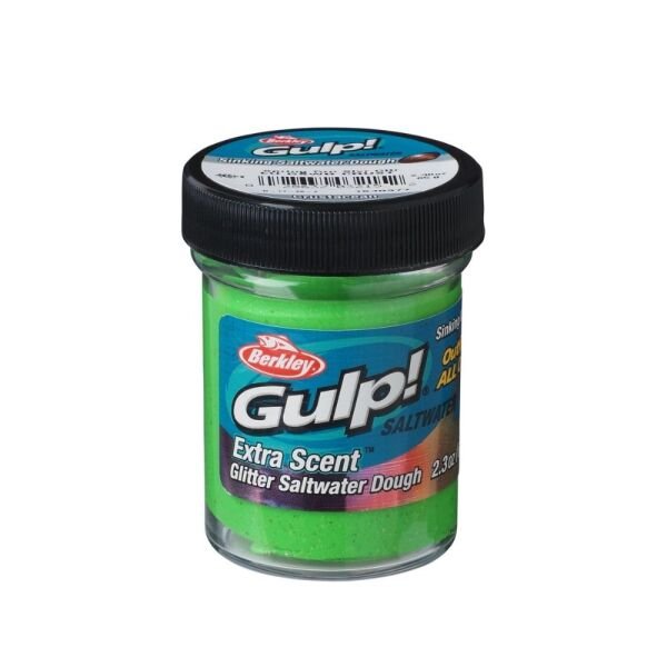 Berkley Gulp PowerBait Extra Scent Saltwater Sinking (Batan Model) - Spring Green Silver - - Crustacean (Kabuklular Koyu Yeşil)
