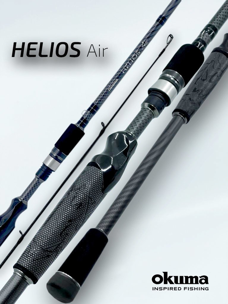 Okuma Helios Air 2,70 Cm 30-80 Gr 2 Parça Spin Kamışı