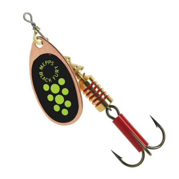 Mepps Black Fury Olta Kaşığı Chartreuse Bakır-Yeşil
