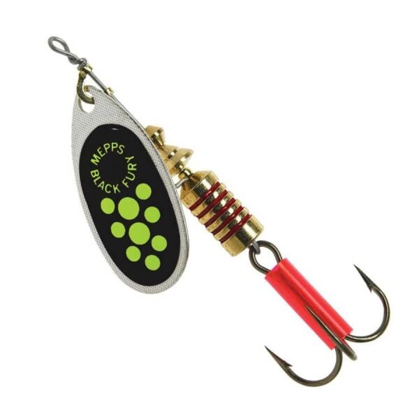 Mepps Black Fury Olta Kaşığı Chartreuse Gümüş-Yeşil