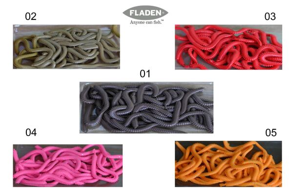 Fladen Vermz Kum Solucan 8.5 Cm 20P LRF Silikon Yem