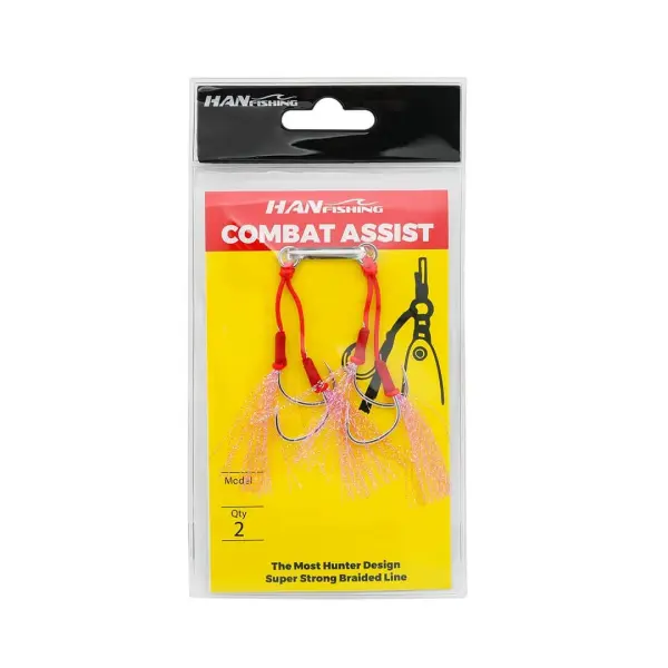 Hanfish Combat Asist İğnesi - Kırmızı