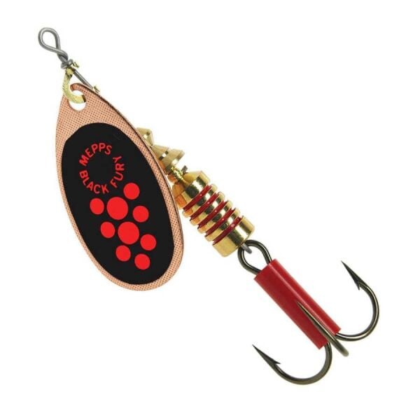 Mepps Black Fury Olta Kaşığı Orange Bakır-Kırmızı