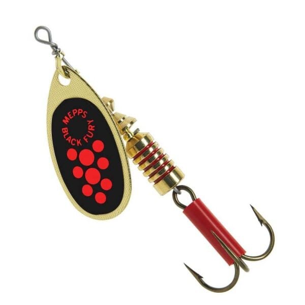 Mepps Black Fury Olta Kaşığı Orange Sarı-Kırmızı