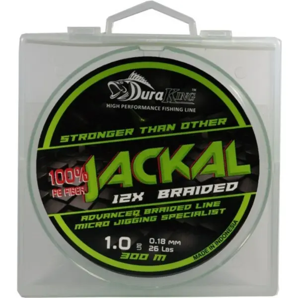 Duraking Jackal 12X Moss Green 150 Metre İp Misina