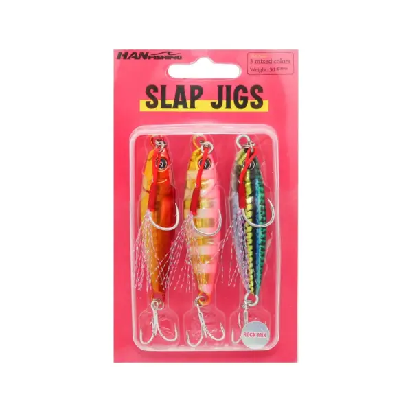 Hanfish Slap Jig Rock Mix  7 / 10 / 15 / 20 / 30 Gram