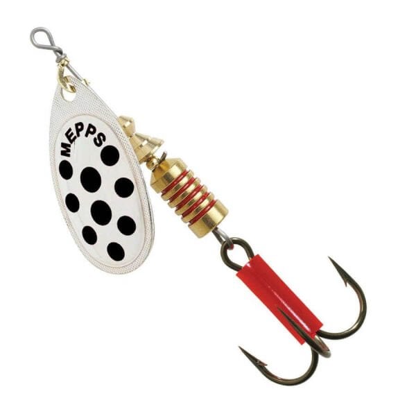 Mepps Aglia Olta Kaşığı Beyaz-Siyah