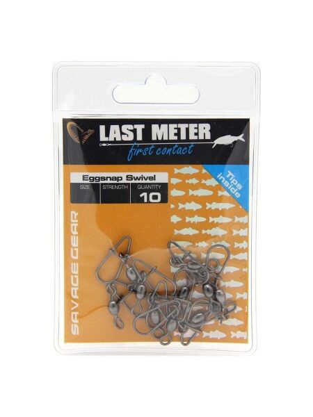 Savage gear Eggsnap Swivel BLN 10 Adet