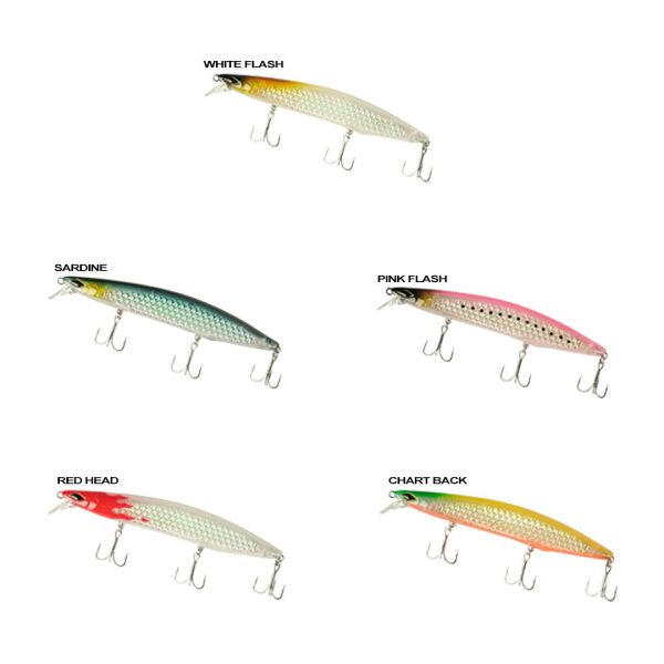 Ryuji Flash Minnow 14cm 28gr Floating Maket Yem