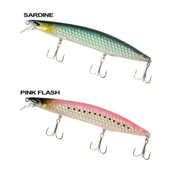 Ryuji Flash Minnow 14cm 28gr Floating Maket Yem