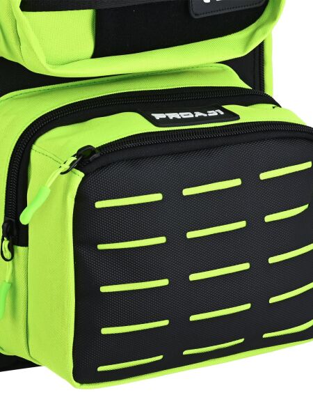 Fujin ProAji Back Pack Black Lime Balıkçı Sırt Çantası