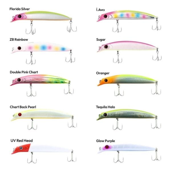 Fujin Süper Minnow 11.5cm 18gr Maket Balık