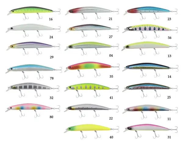Kendo Seabass Minnow 12.5cm 21g Floating Sahte Balık