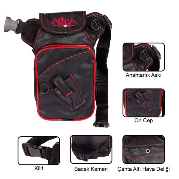 Albastar Bacaktan Bağlamalı Spin Çantası