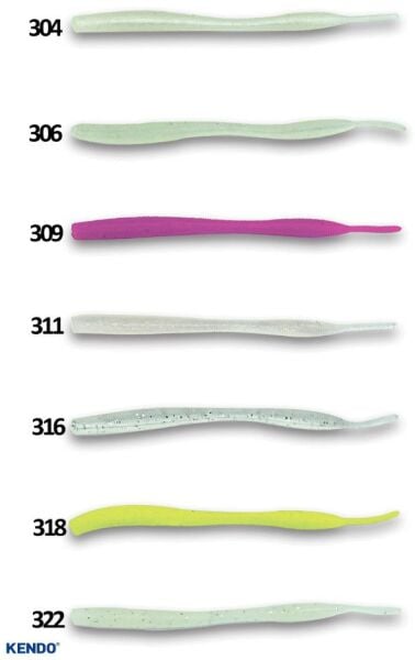 Kendo Mebaru&Ajı Worm 2.55 inch 10 Adet