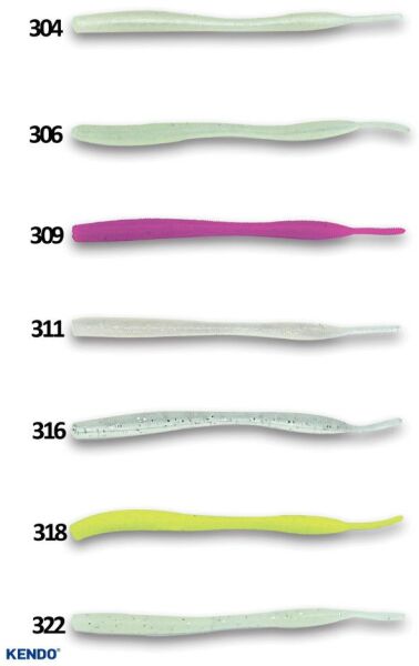 Kendo Mebaru&Ajı Worm 2.55 inch 10 Adet