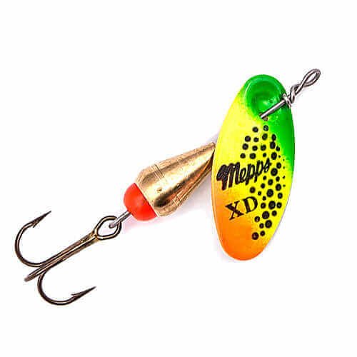 Mepps Xd Tri Fluo Olta Kaşığı Gökkuşağı
