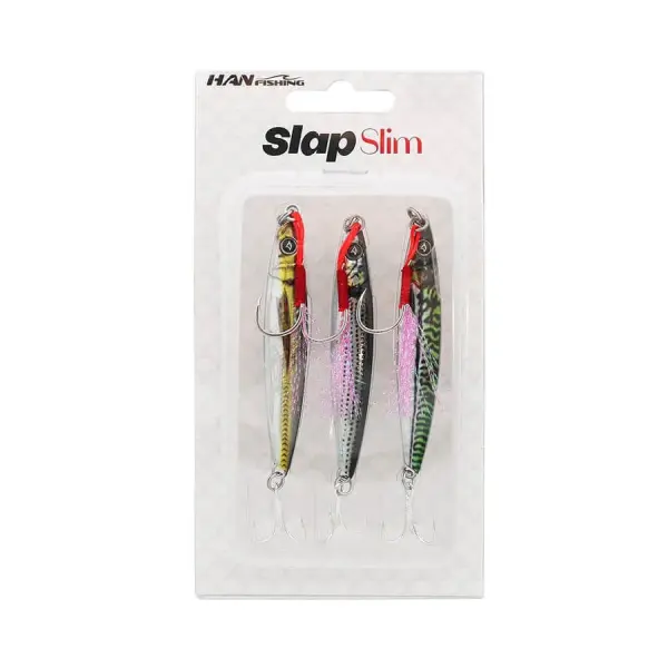 Hanfish Slap Slim Jig Lazer Mix 15 / 20 Gram
