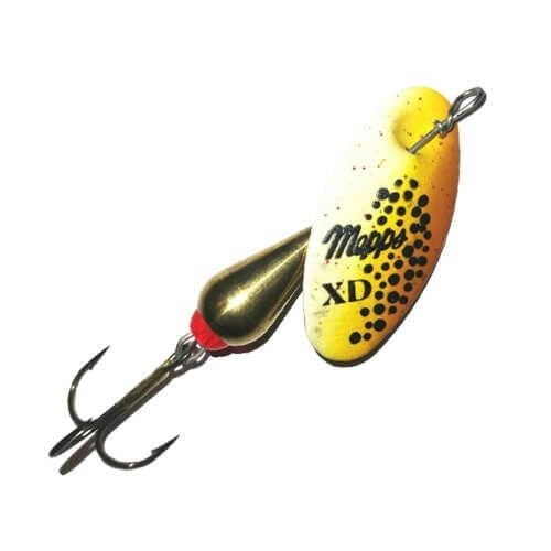 Mepps Xd Tri Fluo Olta Kaşığı Kahverengi Benekli