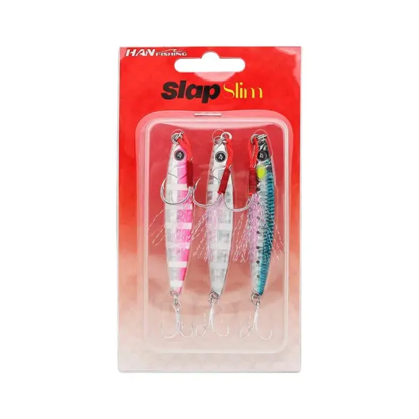 Hanfish Slap Slim Jig Zebra Mix 15 Gr / 20 Gr