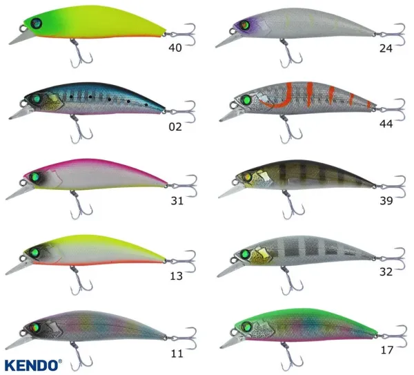 Kendo Zero Arise minnow 60s Sahte Balık LRF