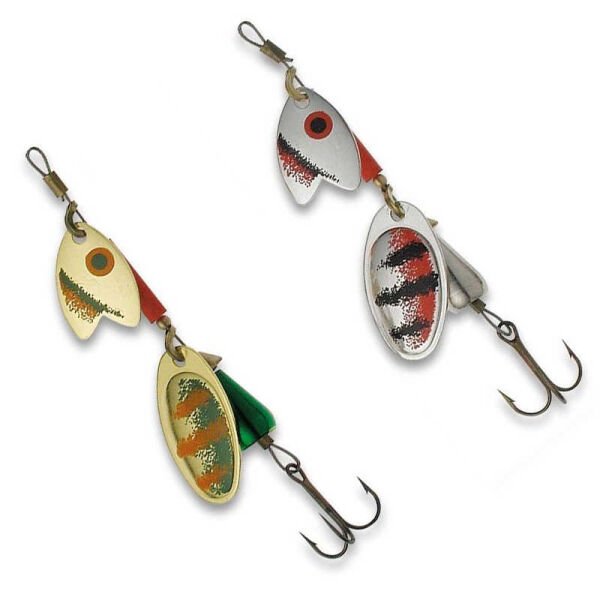 Mepps Tandem Olta Kaşığı Gümüş-Kırmızı-Siyah