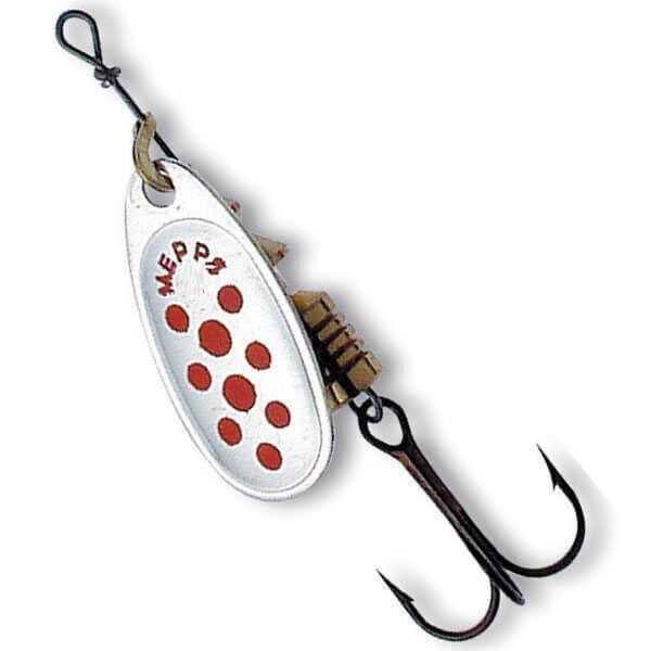 Mepps Comet Olta Kaşığı Beyaz-Kırmızı