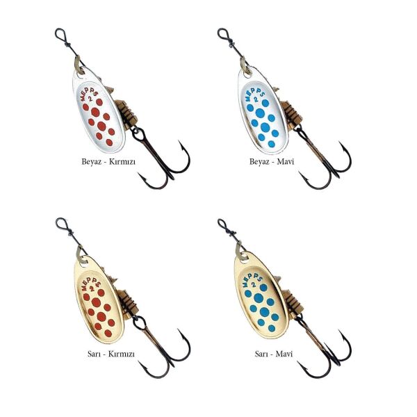 Mepps Comet Olta Kaşığı Sarı-Mavi