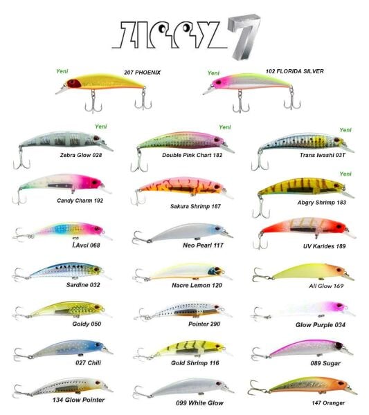 Fujin Ziggy 70mm 9.6gr Sinking LRF Maket Balık