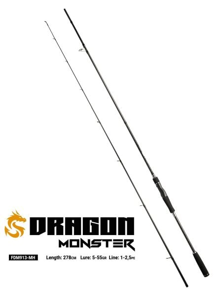 Fujin Dragon Monster 278 Cm 5-55 Gram Spin Olta Kamışı