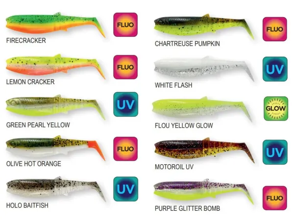 Savage Gear Cannibal Shad 10cm 9gr