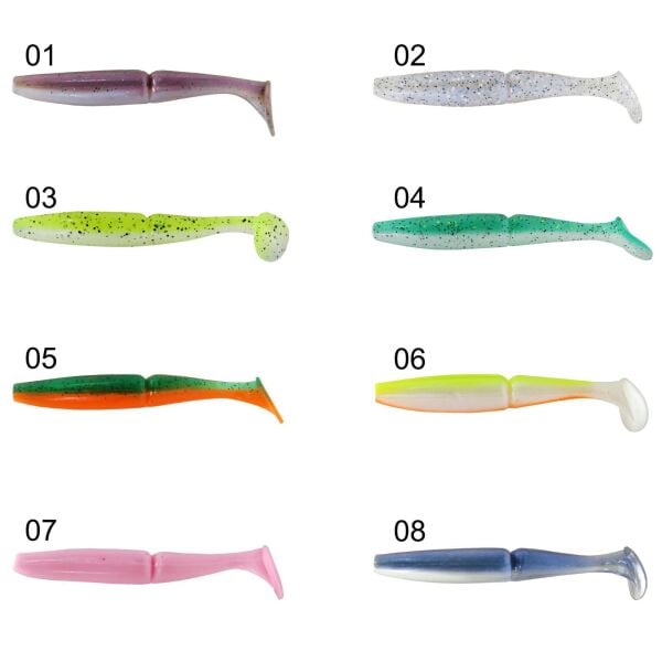 Captain 3516 Pukka Shad 9 Cm 7 Gram Silikon Yem