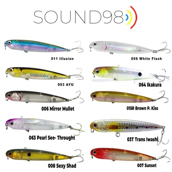 FUJIN Sound98 9,8cm 10,6gr Su Üstü Maket Balık