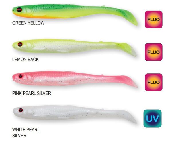 Savage Gear Slender Scoop Shad 15 cm 17 gr Dark Water