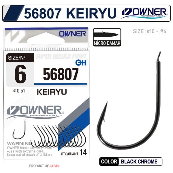 Owner 56807 Keiryu BC Tekli İğne