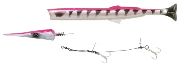 Savage gear Lıne Thru Needlefish Pulsetail 2+1 30cm 85gr Sahte Balık