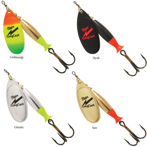 Mepps Long Cast Olta Kaşığı Gökkuşağı
