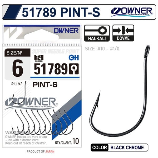 Owner 51789 Pint-S Tekli İğne
