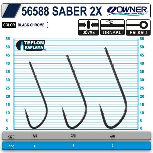 Owner 56588 Saber Tekli İğne