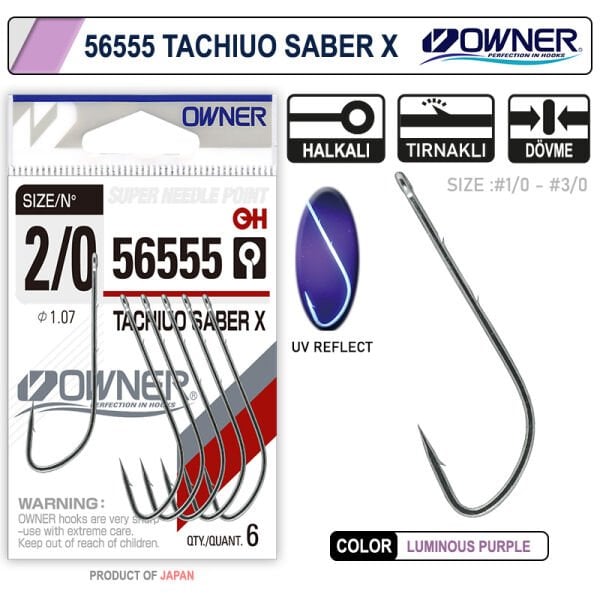 Owner 56555 Tachiuo Saber X Tekli İğne