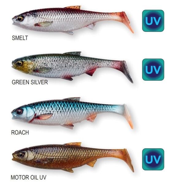 Savage Gear 3D River Roach 12 cm 17 gr Clear Water Mix 4 Adet