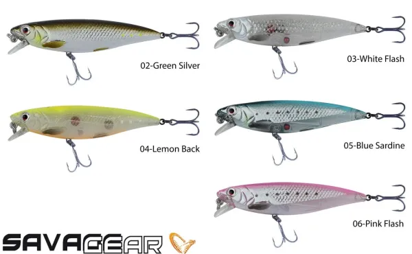 Savage gear 3D Twitch Minnow 8cm 8,5g