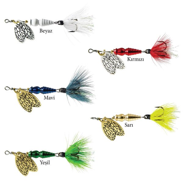 Mepps Bug Olta Kaşığı Beyaz