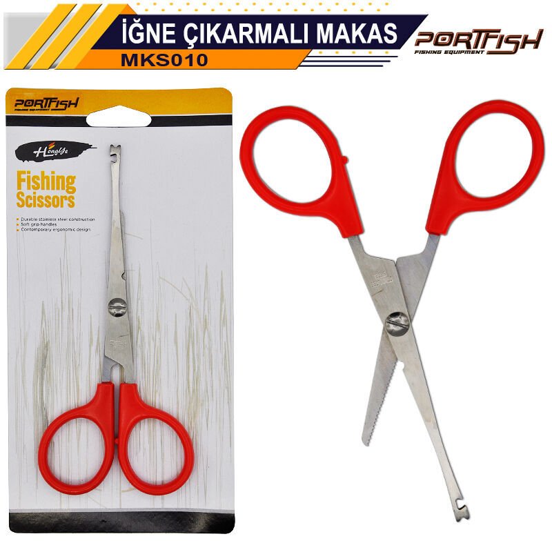 Portfish Makas - İğne Çıkarma Aparatı