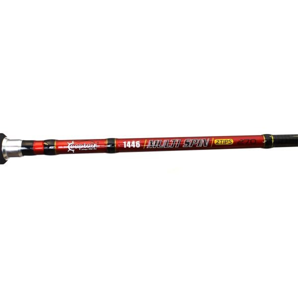 Captain Multi Spin (Çift Uçlu) 270 Cm 5-25 Gram ve 10-45 Gram Spin Olta Kamışı